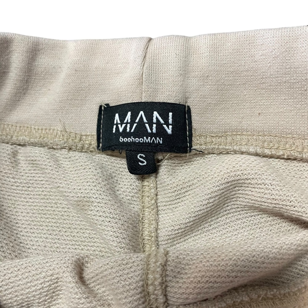 Boohoo Men Beach Gym‎ Workout Training Fitness Drawstring Beige S - Picture 7 of 8